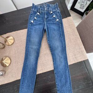 Veronica Beard Jossie Skinny Sailor Extra High Rise